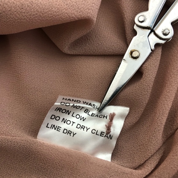 A DIP OF DARLING Victorian Blouse Dusty Rose Pink Embroidered 3/4 Sleeve SZ XL - Picture 11 of 14